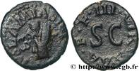 THE JULIO-CLAUDIANS (27 BC to 69 AD) Quadrans AUGUSTUS Rome 9 AC. (16,5mm, 2,69g, 10h) -