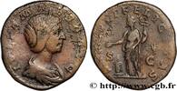 THE SEVERANS (193 AD to 235 AD) Sesterce JULIA MAESA Rome 222 (30,50mm, 21,56g, 12h) -