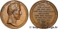 FRANCE Médaille, Visite à la ville de Mulhouse CHARLES X 1828 (40,5mm, 31,90g, 12h) -