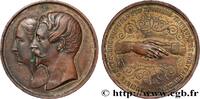 FRANCE Médaille, Société de secours mutuels des ouvriers- ASSURANCES n.d. (36,5mm, 23,35g, 12h) -