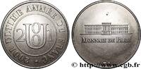 FRANCE Médaille, Ultime année du Franc CINQUIÈME RÉPUBLIQUE Monnaie de Paris 2001 (34mm, 17,62g, 12h) -