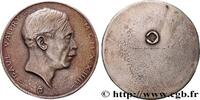 FRANCE Médaille à la cire perdue, Paul Valery LITTÉRATURE : ÉCRIVAINS/ÉCRIVAINES - POÈTES 1925/1930 (62,5mm, 58,25g, 12h) -