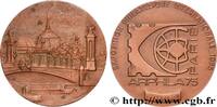 FRANCE Médaille, Exposition philatélique internationale EXPOSITIONS Monnaie de Paris 1975 (67,5mm, 159,65g, 12h) -