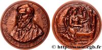 FRANCE Médaille, Eugène Antoine Durenne, n°9 ARTISTES : MUSICIENS, PEINTRES, SCULPTEURS Monnaie de Paris 1980 (75,5mm, 197,13g, 12h) -