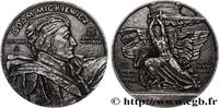 FRANCE Médaille, Monument d’Adam Mickiewicz à Paris par A LITTÉRATURE : ÉCRIVAINS/ÉCRIVAINES - POÈTES 1929 (71,5mm, 186,82g, 12h) -