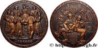 FRANCE Médaille, Bretons Jabadao BRETAGNE Monnaie de Paris 1977 (67mm, 164,75g, 12h) -