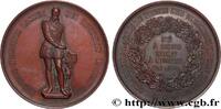 FRANCE Médaille, Roland de Lassus ARTISTES : MUSICIENS, PEINTRES, SCULPTEURS 1853 (58,50mm, 86,79g, 12h) -
