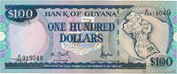 GUIANA 100 Dollars GUIANA 100 Dollars 1999 UNC -