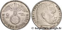 GERMANY 2 Reichsmark Maréchal Paul von Hindenburg GERMANY Vienne 1938 (25mm, 7,99g, 12h) -