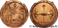 FRANCE Médaille de la fédération CONSTITUTION - ASSEMBLÉE NATIONALE 1790 (33,5mm, 10,10g, 12h) -
