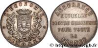 FRANCE Médaille, Assurances mutuelles contre l’incendie - ASSURANCES (1841) (40,5mm, 37,87g, 12h) -