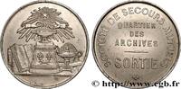FRANCE Médaille, Société de secours mutuels, Quartier des ASSURANCES n.d. (33,5mm, 11,75g, 12h) -