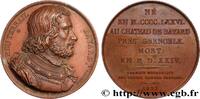 FRANCE Médaille, Pierre Terrail de Bayard GALERIE MÉTALLIQUE DES GRANDS HOMMES FRANÇAIS 1822 (41mm, 40,36g, 12h) -