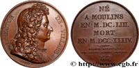 FRANCE Médaille, Claude-Louis-Hector de Villars GALERIE MÉTALLIQUE DES GRANDS HOMMES FRANÇAIS 1821 (40,50mm, 36,18g, 12h) -