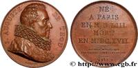 FRANCE Médaille, Jacques Auguste de Thou GALERIE MÉTALLIQUE DES GRANDS HOMMES FRANÇAIS 1817 (40,5mm, 37,61g, 12h) -