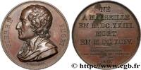 FRANCE Médaille, Pierre Puget GALERIE MÉTALLIQUE DES GRANDS HOMMES FRANÇAIS 1817 (40,5mm, 36,07g, 12h) -