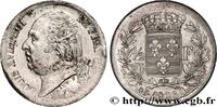 FRANCE 1/2 franc Louis XVIII LOUIS XVIII Bayonne 1823 (18mm, 2,49g, 6h) -