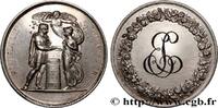 FRANCE Médaille de mariage, Fidélité et Bonheur AMOUR ET MARIAGE 1842 (33mm, 15,79g, 12h) -