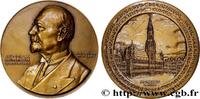 FRANCE Médaille, Adolphe Max, Bourgmestre de Bruxelles PERSONNAGES Monnaie de Paris 1935 (67,50mm, 142,44g, 12h) -