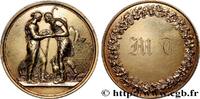 FRANCE Médaille de mariage, Jacob et Rachel, Stéphanie Na AMOUR ET MARIAGE 1852 (41mm, 31,72g, 12h) -