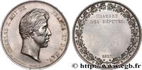 FRANCE Médaille Parlementaire POLITIQUE ET POLITICIENS 1827 (41mm, 38,87g, 12h) -