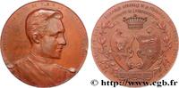 FRANCE Médaille, Souvenir de visite du Prince Albert de B ASSURANCES 1901 (49,5mm, 58,42g, 12h) -