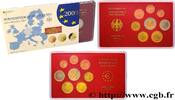 GERMANY COFFRET Euro BELLE ÉPREUVE GERMANY Karlsruhe 2005 (mm, g, h) -