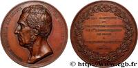 FRANCE Médaille, Eusbe Salverte député POLITIQUE 1834 (50mm, 76,33g, 12h) -