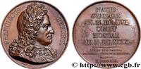 FRANCE Médaille, François Le fort SÉRIE NUMISMATIQUE DES HOMMES ILLUSTRES 1819 (40,5mm, 35,65g, 12h) -