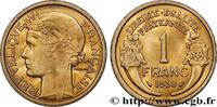 FRANCE 1 franc Morlon III REPUBLIC Paris 1939 (23mm, 4,02g, 6h) -