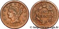 UNITED STATES OF AMERICA 1 Cent Liberté “Braided Hair” UNITED STATES OF AMERICA Philadelphie 1851 (27mm, 10,76g, 6h) -