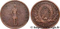 CANADA 1 Sou (1/2 Penny) Province du Bas Canada, Québec CANADA Boulton & Watt 1837 (28,20mm, 9,30g, 12h) -