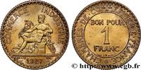 FRANCE 1 franc Chambres de Commerce III REPUBLIC Paris 1927 (23mm, 4,09g, 6h) -