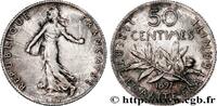 FRANCE 50 centimes Semeuse III REPUBLIC Paris 1897 (18mm, 2,49g, 6h) -
