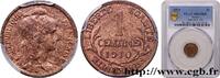 FRANCE 1 centime Daniel-Dupuis III REPUBLIC Paris 1910 (15mm, 1g, 6h) -