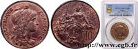 FRANCE 10 centimes Daniel-Dupuis III REPUBLIC 1907 (30mm, 10g, 6h) -
