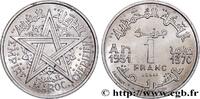 MOROCCO - FRENCH PROTECTORATE Essai de 1 Franc AH 1370 MOROCCO - FRENCH PROTECTORATE Paris 1951 (18,94mm, 0,79g, 6h) -