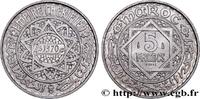 MOROCCO - FRENCH PROTECTORATE Essai de 5 Francs AH 1370 MOROCCO - FRENCH PROTECTORATE Paris 1951 (25mm, 1,83g, 6h) -