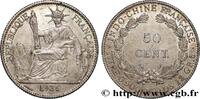 FRENCH INDOCHINA 50 Centièmes FRENCH INDOCHINA Paris 1936 (29mm, 13,49g, 6h) -