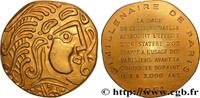 FRANCE Médaille, Statère d’or des Parisii, Bimillénaire d NUMISMATIQUE Monnaie de Paris 1951 (65,5mm, 172,74g, 12h) -
