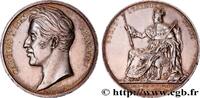 FRANCE Médaille, Sacre de Charles X LE SACRE À REIMS 1825 (35mm, 20,83g, 12h) -