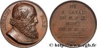 FRANCE Médaille, Ambroise Paré GALERIE MÉTALLIQUE DES GRANDS HOMMES FRANÇAIS 1819 (40,50mm, 38,90g, 12h) -