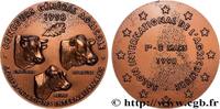 FRANCE Médaille, Concours général agricole AGRICULTURE Monnaie de Paris 1998 (59,5mm, 145,91g, 12h) -