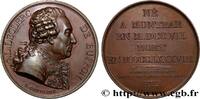 FRANCE Médaille, Georges-Louis Leclerc de Buffon GALERIE MÉTALLIQUE DES GRANDS HOMMES FRANÇAIS 1817 (40,5mm, 37,70g, 12h) -