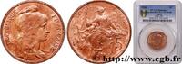 FRANCE 5 centimes Daniel-Dupuis III REPUBLIC 1908 (25mm, 5g, 6h) -