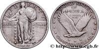 UNITED STATES OF AMERICA 1/4 Dollar Liberty UNITED STATES OF AMERICA Philadelphie 1923 (24,mm, 6,21g, 6h) -