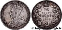 CANADA 50 Cents Georges V CANADA 1916 (30mm, 11,60g, 12h) -