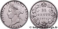 CANADA 25 Cents Victoria 1871 CANADA 1871 (23,5mm, 5,73g, 6h) S 47.72 £ Tax included +  15.62 £ shipping