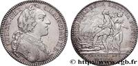 FRANCE Louis XV CHAMBRE AUX DENIERS 1745 (28,5mm, 7,40g, 6h) -