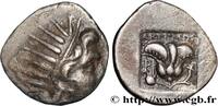 Hellenistic 2 (188 BC to 30 BC) Drachme plinthophore CARIA - CARIAN ISLANDS - RHODES Rhodes, Carie c. 188-170 AC. (16mm, 2,94g, 12h) -